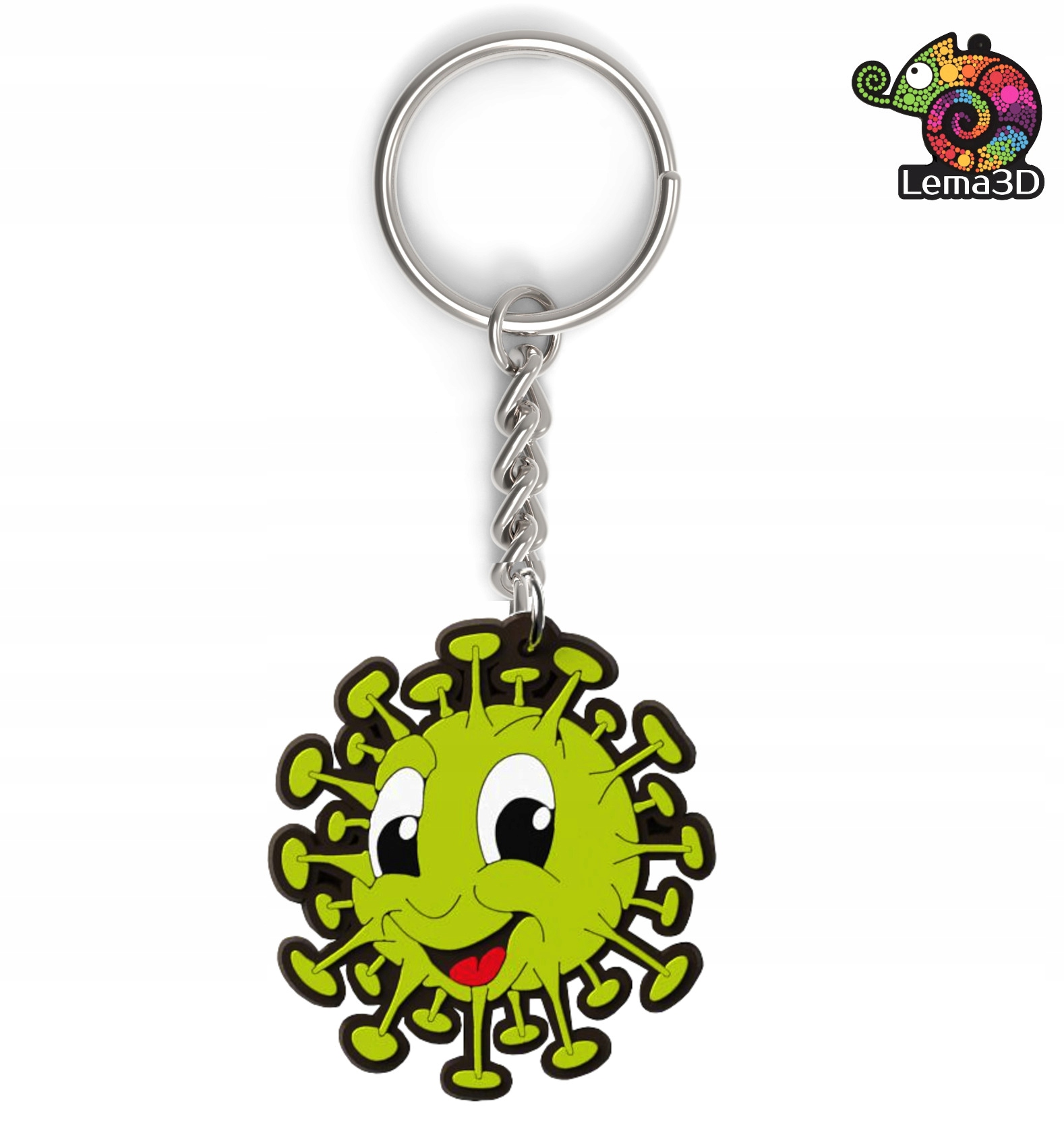 

Brelok Do Kluczy Szczęśliwy Producent LEMA3D