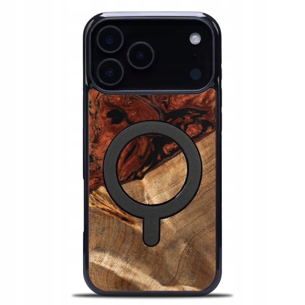 Pouzdro Bewood Unique pro iPhone 17 Pro Max 4 Živly Oheň s MagSafe