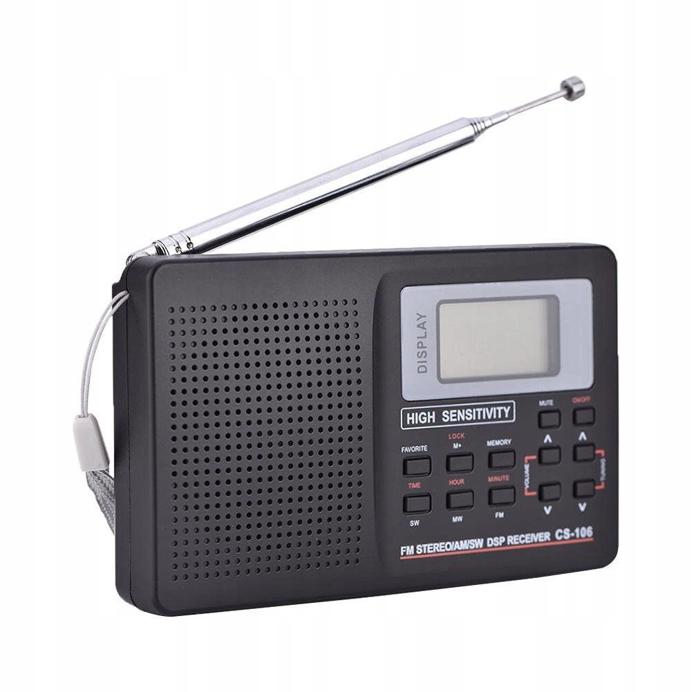 FM/AM/SW/LW/TV RADIO PRZENOŚNE