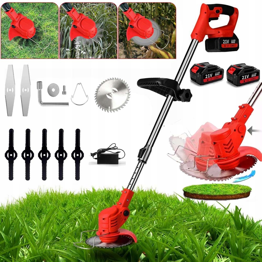 Akumulatorový Střihák Vyžínač Trávy 18 000 Ot./minuta