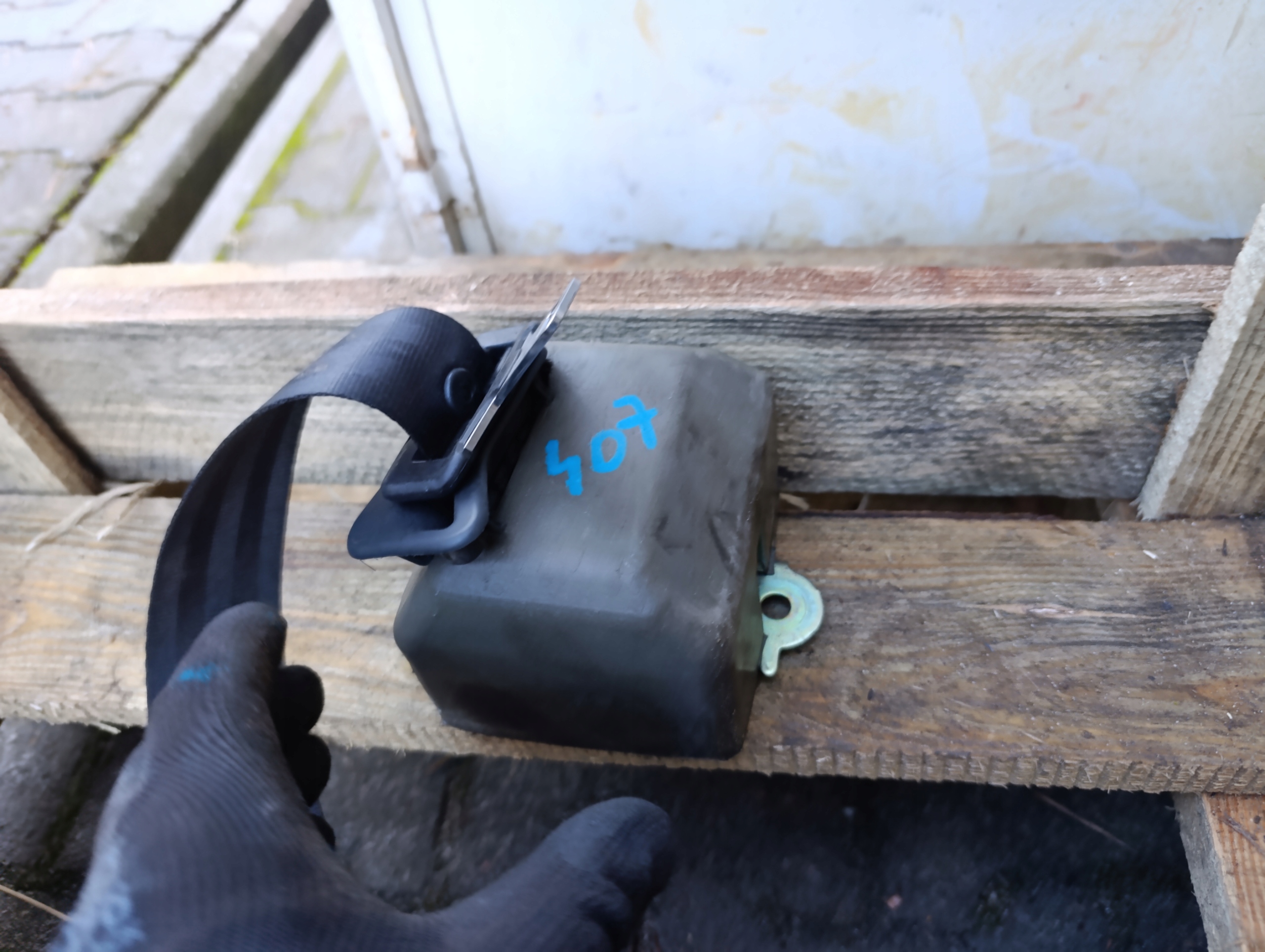Gurten Sicherheits links heck PEUGEOT 96440739