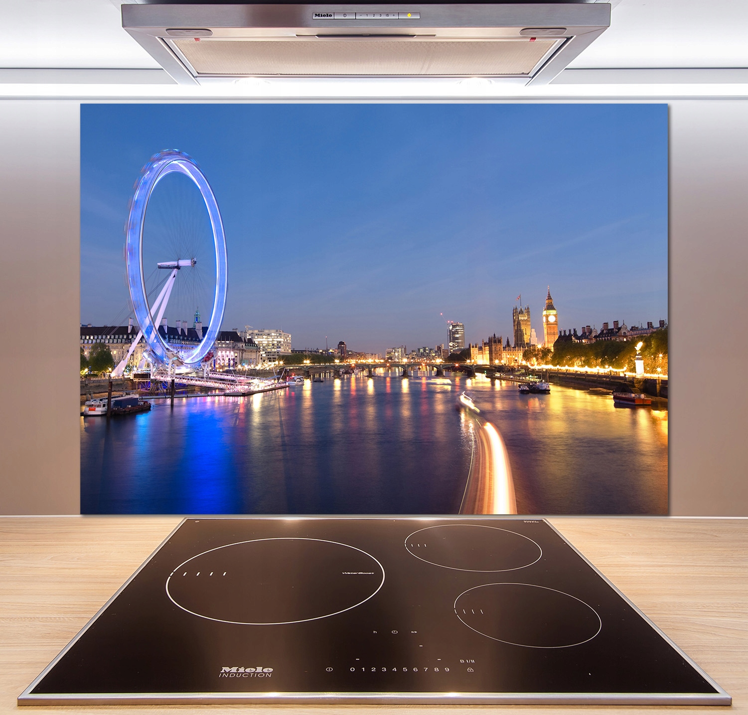 

Panel do kuchni London Eye Londyn 100x70 cm + Klej
