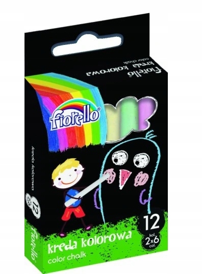 

Kreda kolorowa, 12 sztuk