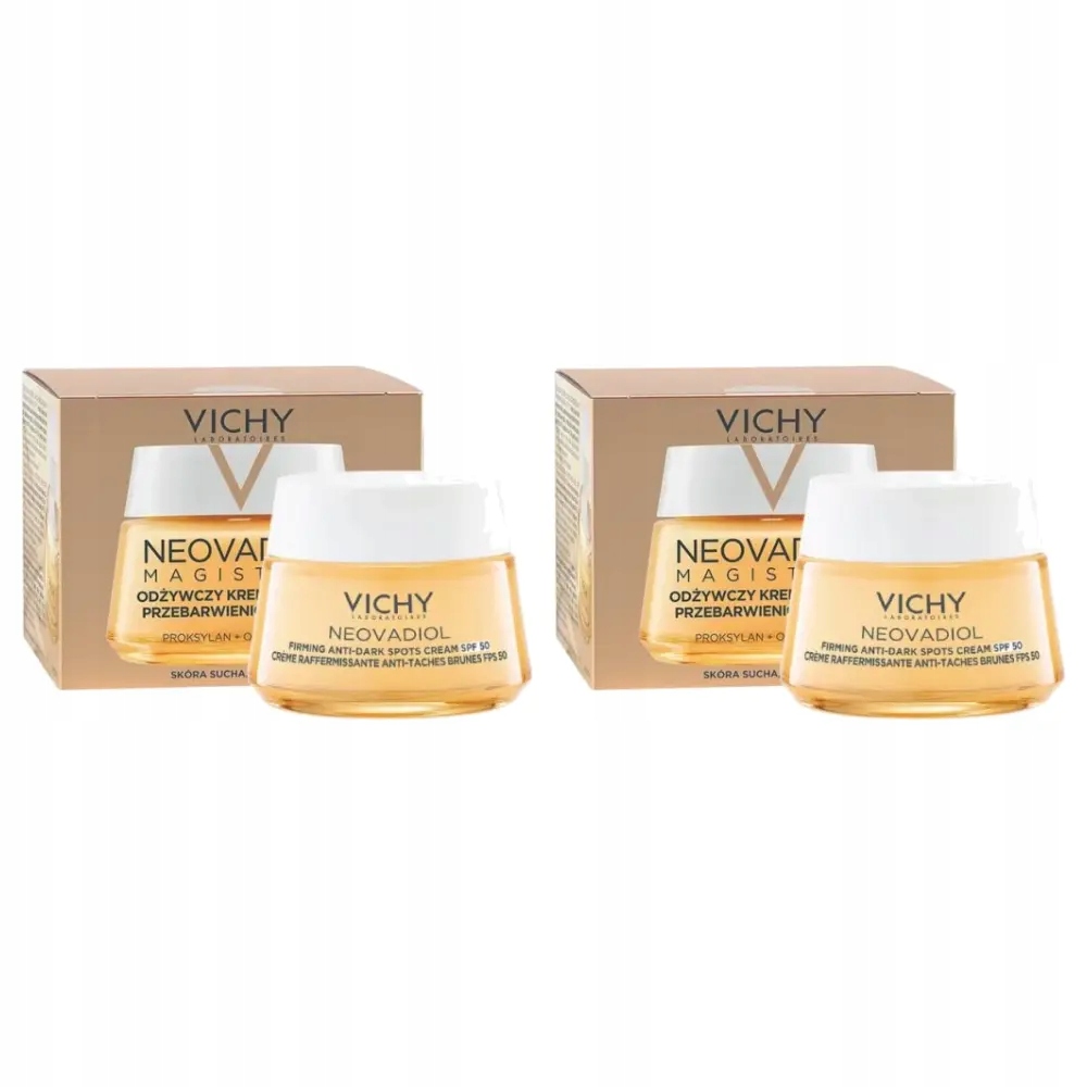 2x Vichy Neovadiol Postemenopauza Spf 50 Krem do twarzy na dzień, 50 ml