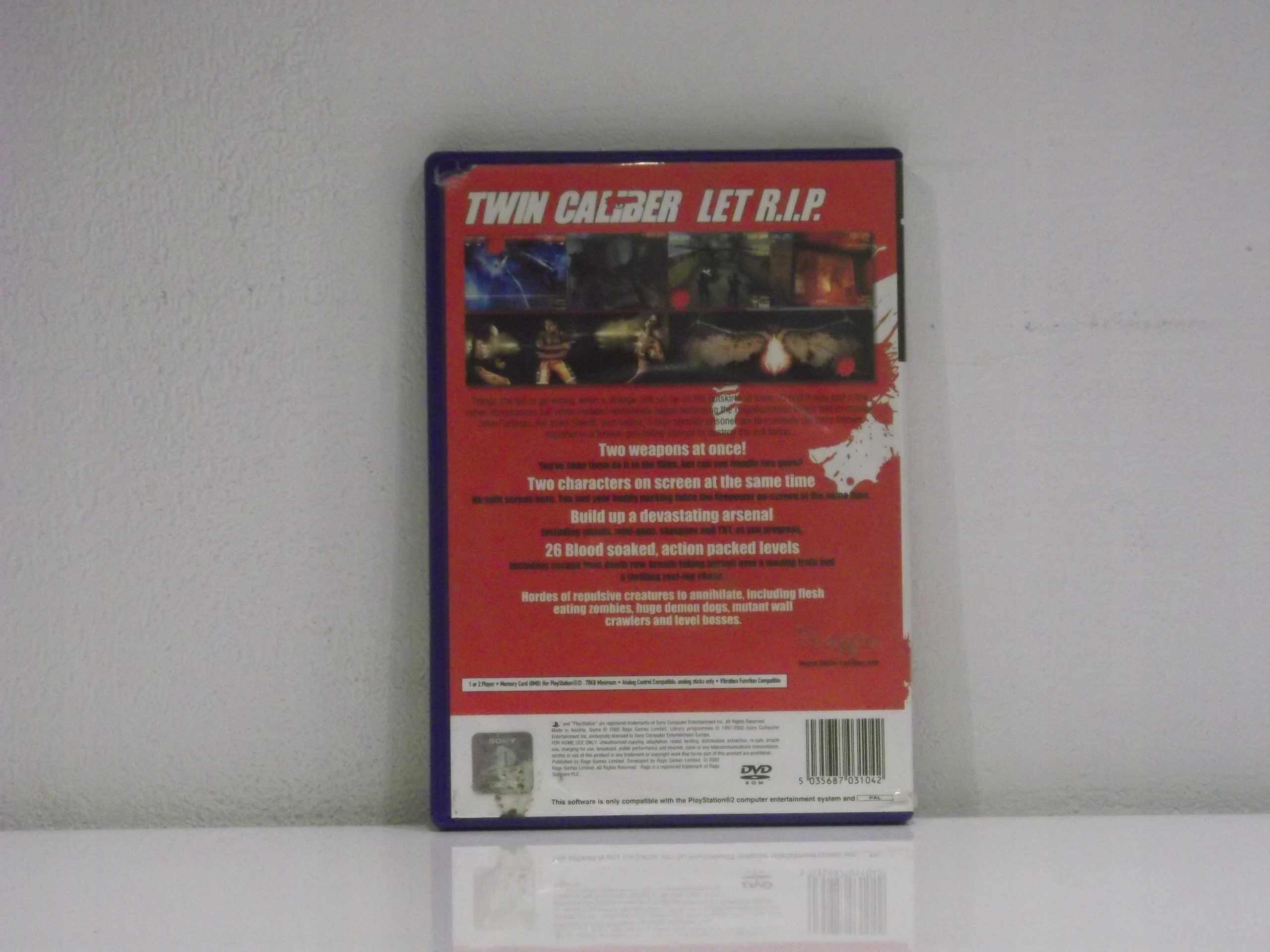 TWIN CALIBER PS2 Tematyka gry akcji