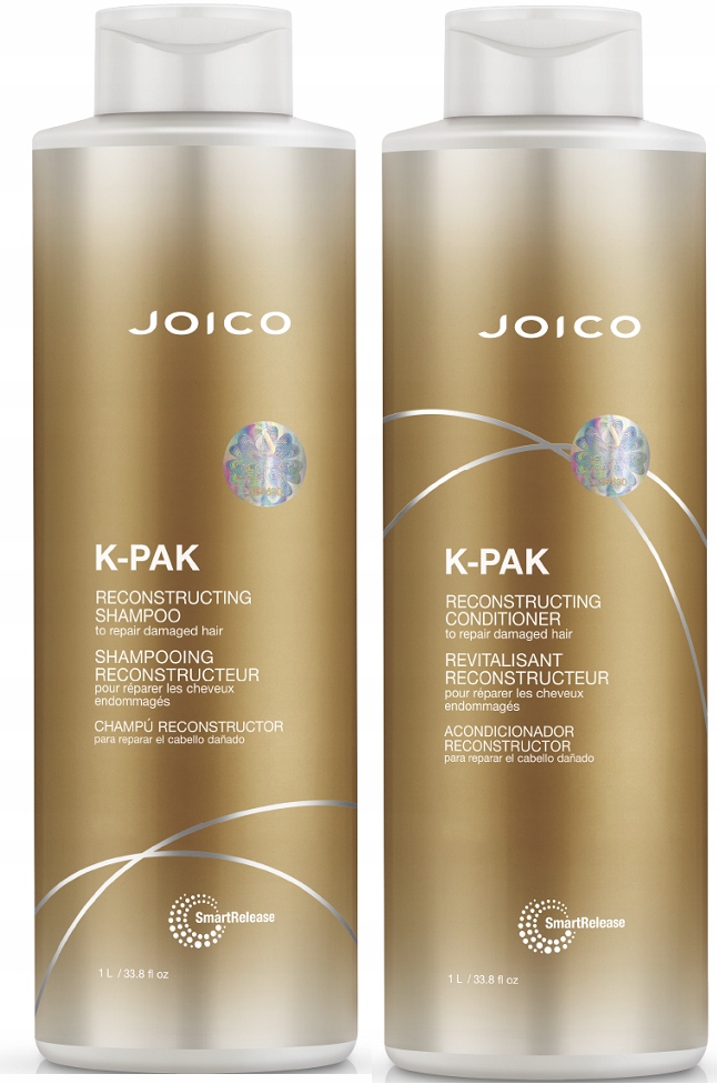 Joico K-pak Reconstructing Zestaw Szampon 1000ml Odżywka 1000ml