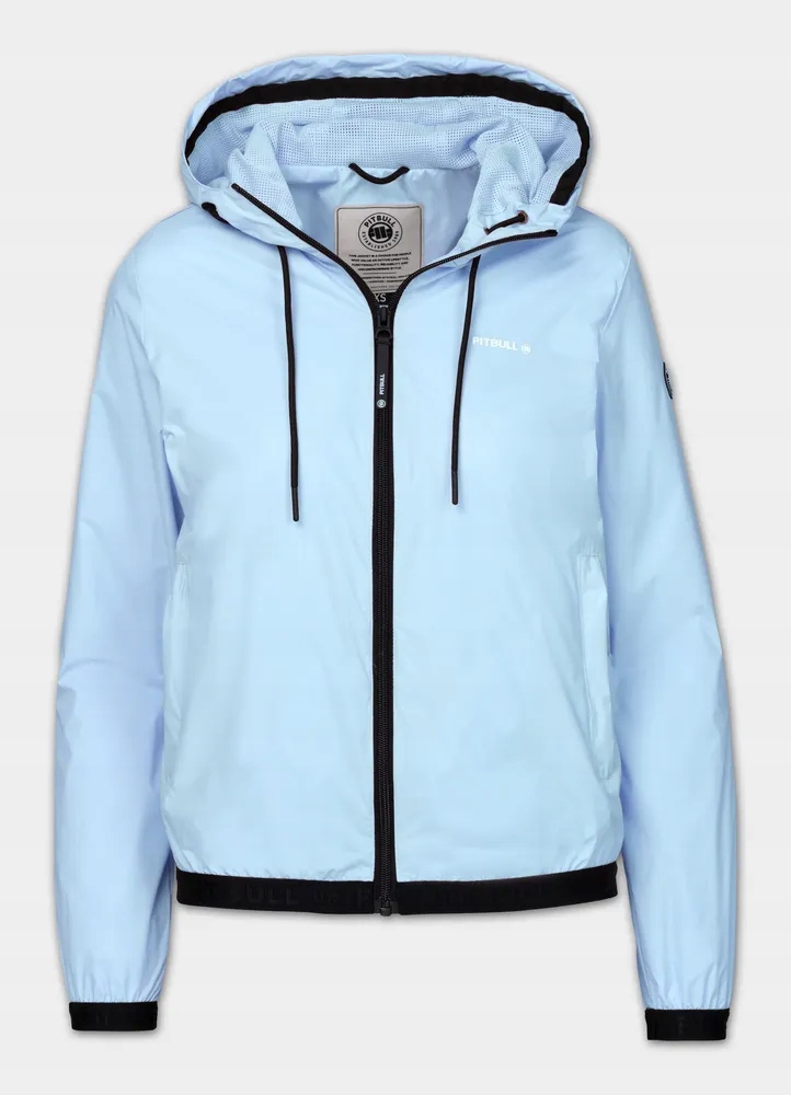 Dámská přechodová bunda s kapucí Pitbull, větruodolná, sportovní, Adena