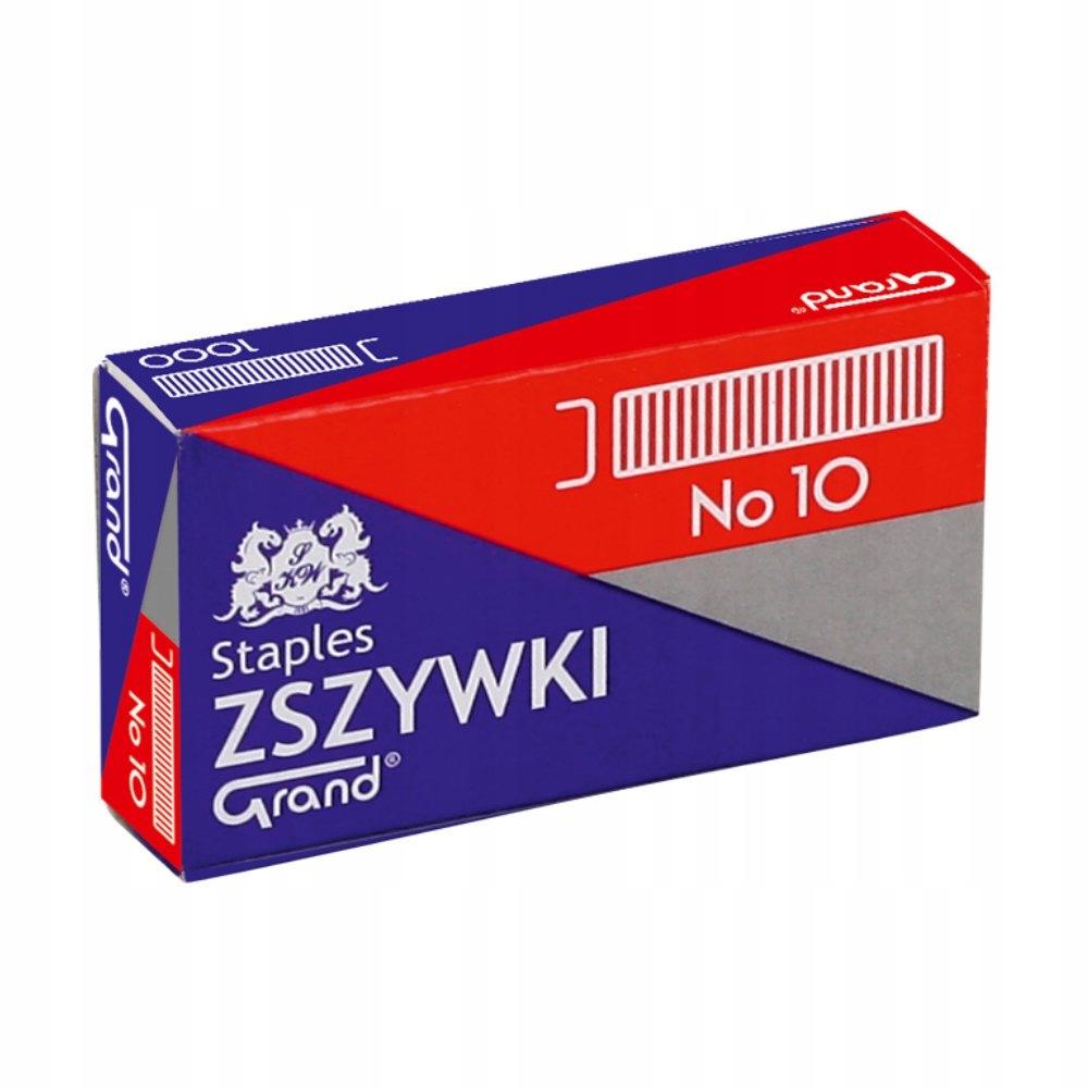 

Zszywki Małe No. 10 Ocynkowane Grand 1000szt