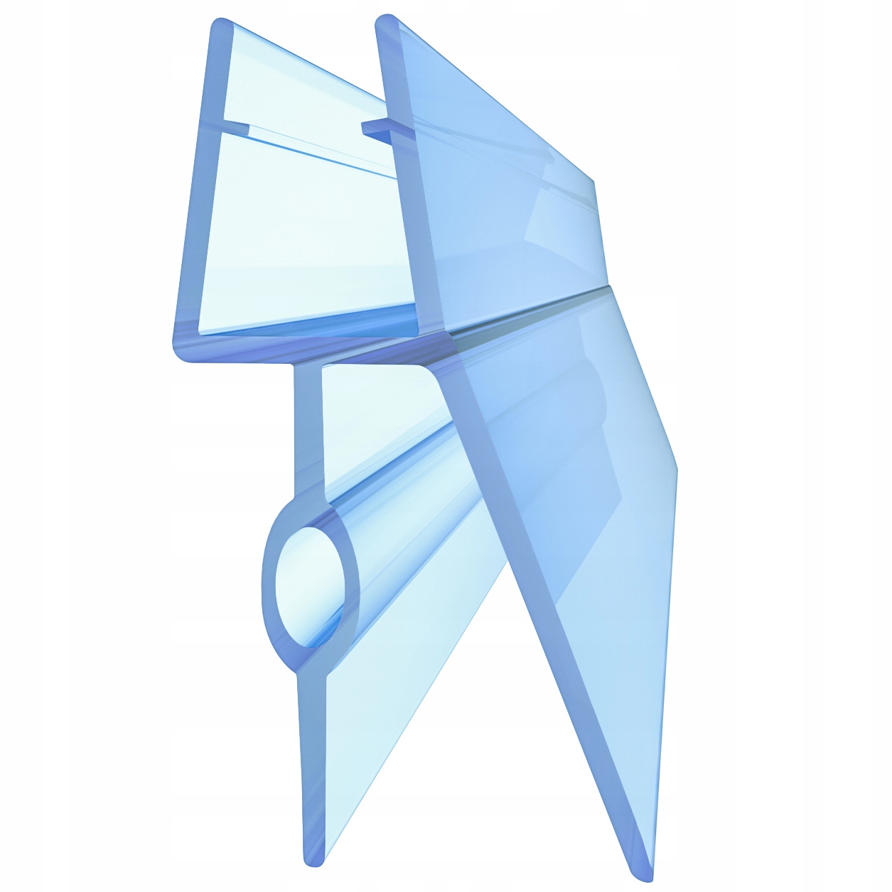 62CM USZCZELKA SILIKONOWA DOLNA DO KABINY PRYSZNICOWEJ PARAWANU 4 5 6 MM