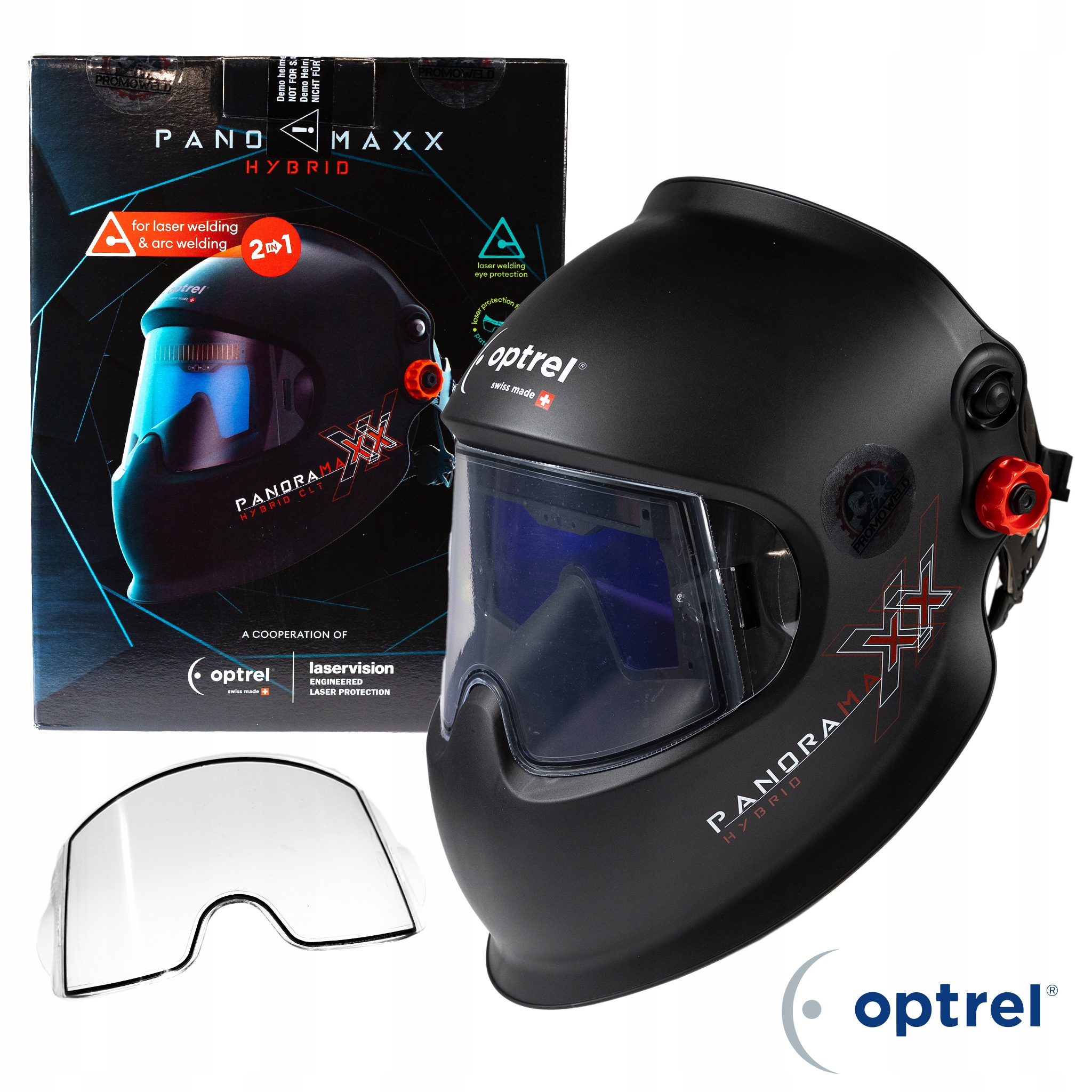 Przyłbica laserowa Optrel Panoramaxx Laservision