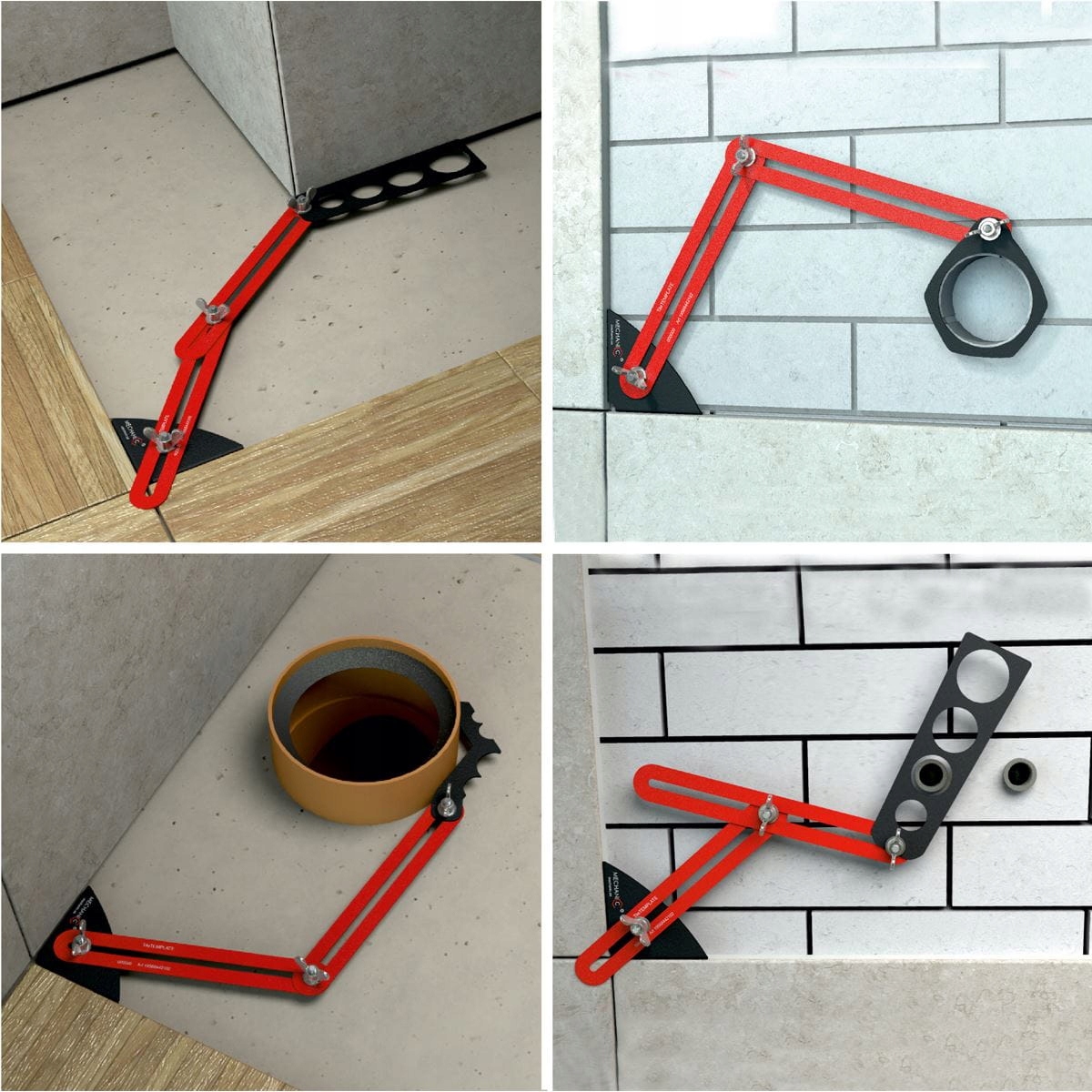 DISTAR TileTEMPLATE PRZYMIAR GLAZURNICZY OTWORÓW Kod producenta 19568442102