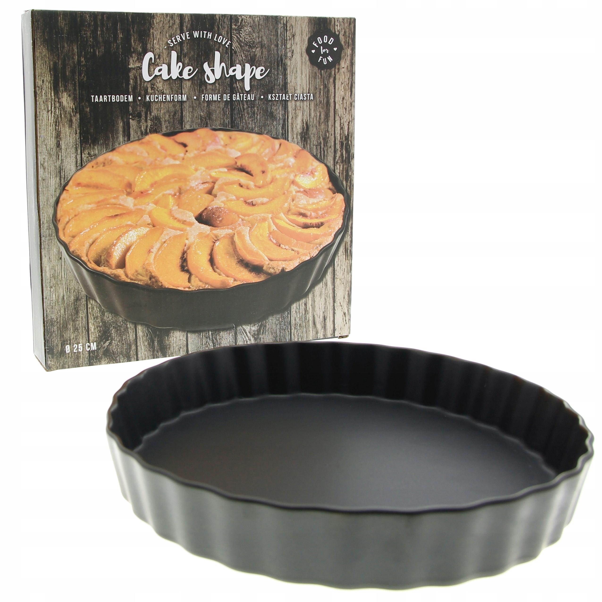 

Forma Do Tarty Pieczenia I Ciasta Porcelanowa 25CM
