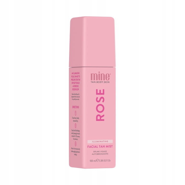 MineTan Rose Facial Tan Mist 100 ml Samoopalovací přípravek na obličej