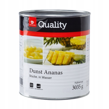 Levně Tgq Ananas v kusech ve vodě 3035 g