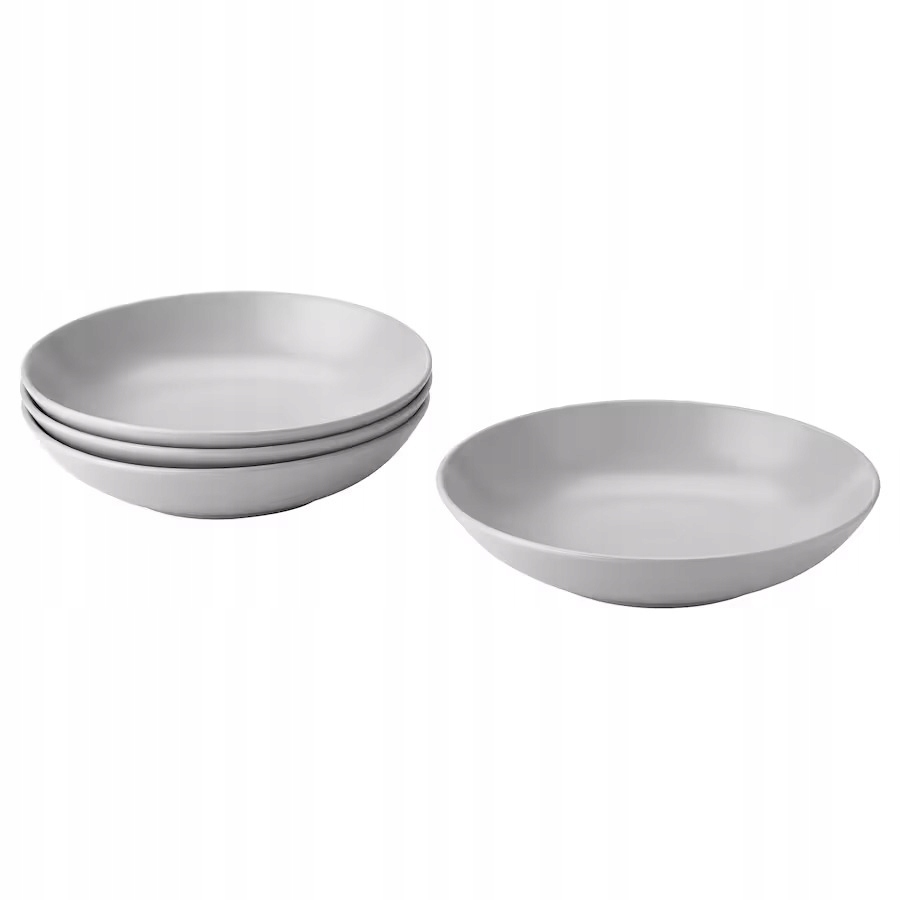 

Ikea Fargklar Talerz głęboki matowy 23cm 4szt