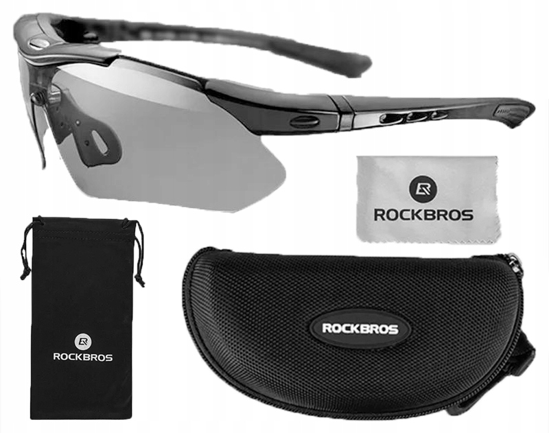 

Rockbros Okulary Rowerowe z Fotochromem 10143