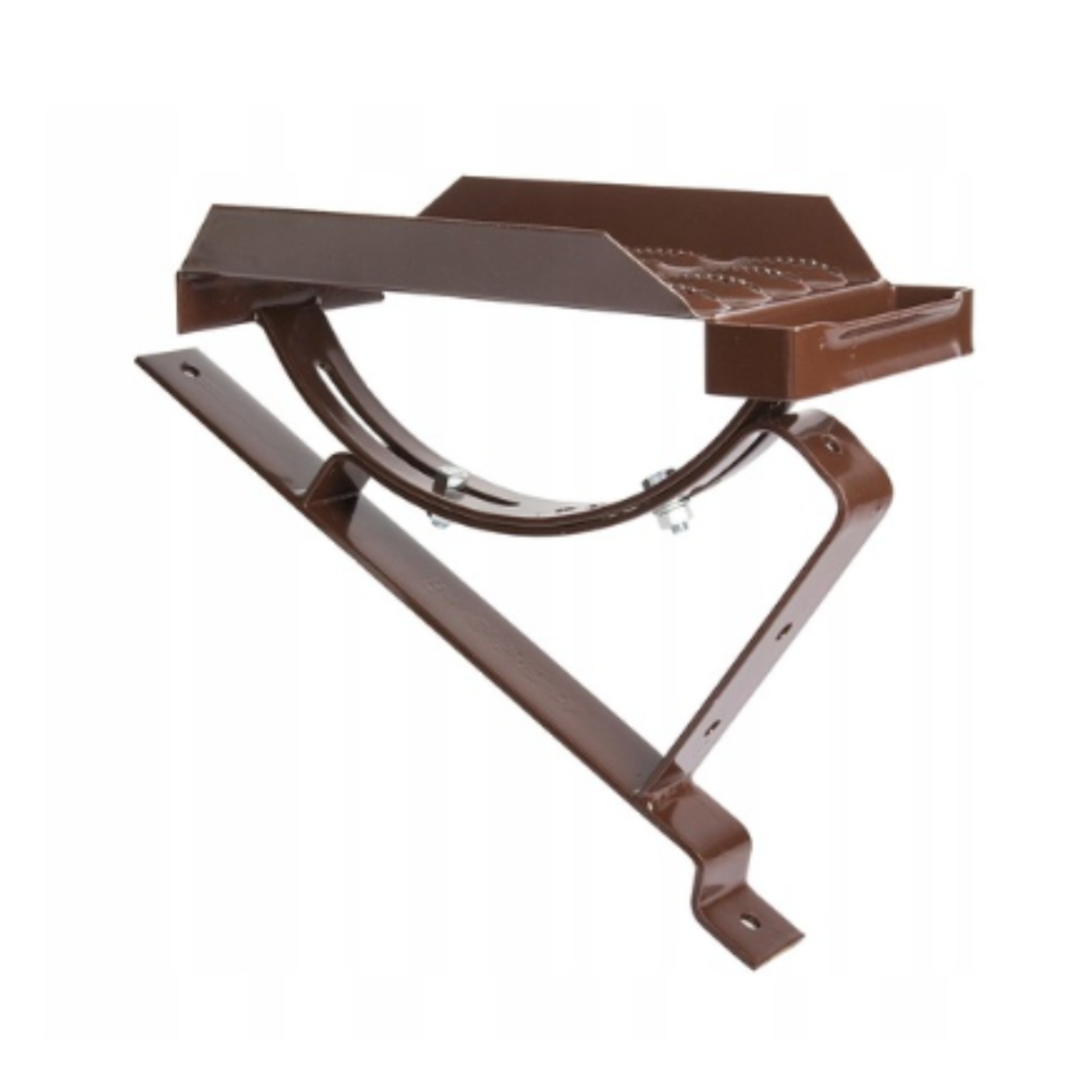 MDM Kompletní Kominický Stupeň Lakovaný Hnědý Pro Střešní Krytinu Ral 8017