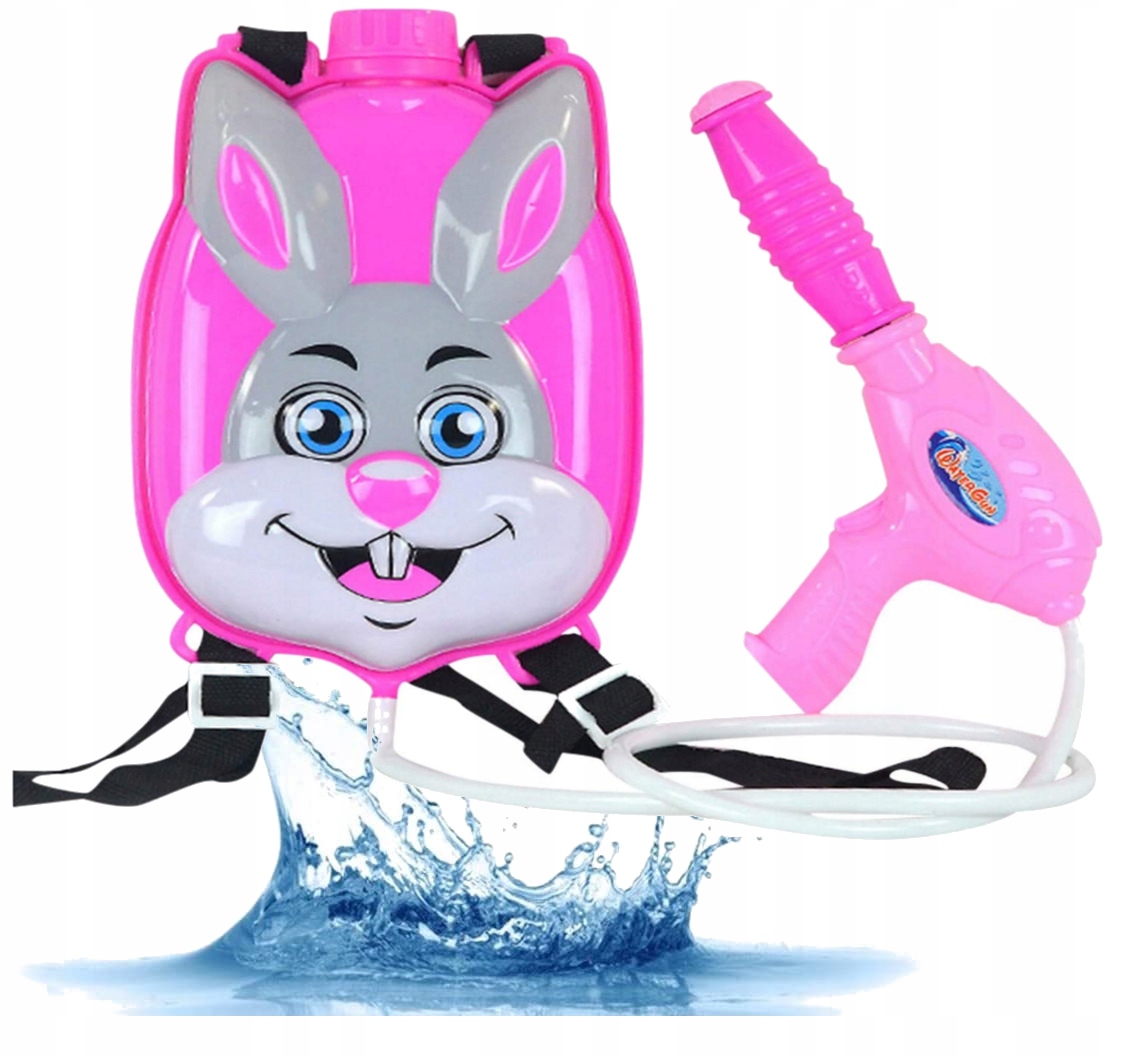 

Pistolet Na Wodę Plecak Królik Sikawka Broń Wodna