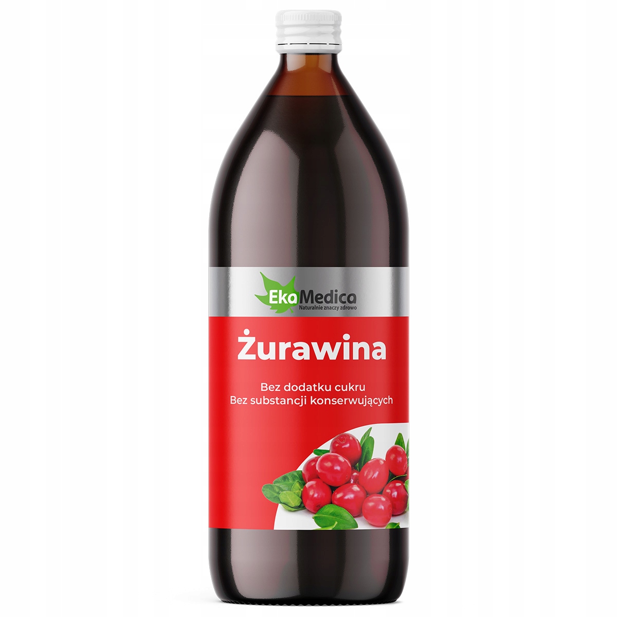 

Ekamedica Żurawina sok 100% 1000 ml
