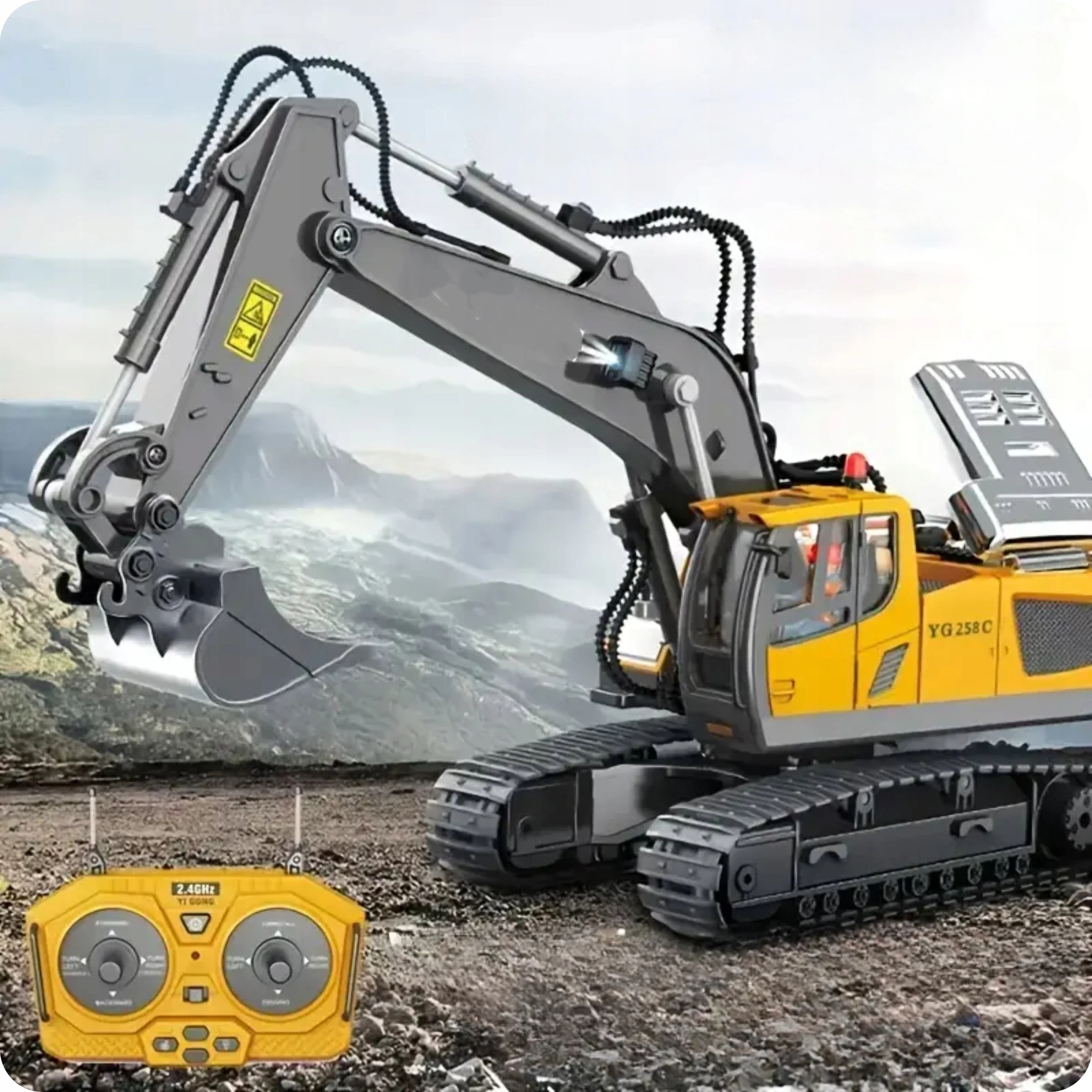 Dálkově Ovládané Auto Na Dálkové Ovládání S Hračkou Pro Děti Chlapce Na Vánoce