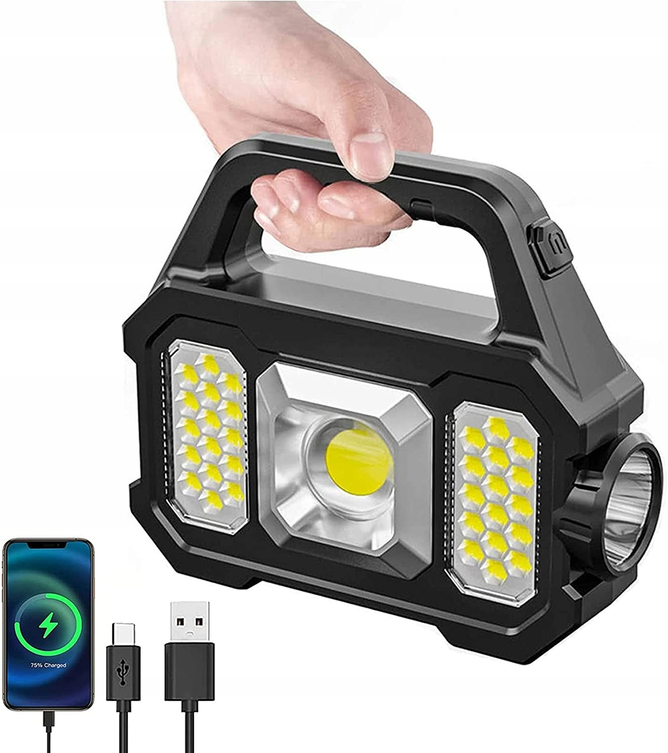 SZPERACZ LATARKA AKUMULATOROWA POWERBANK SOLARNA EAN (GTIN) 6926758808627