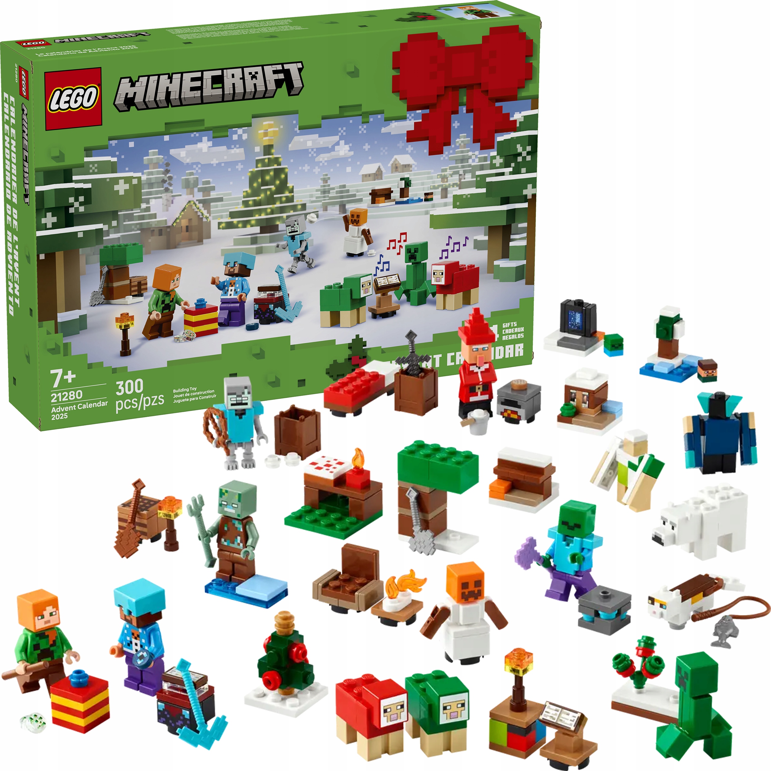 Lego Minecraft Lego Minecraft Adventní kalendář na rok 2025 – 21280