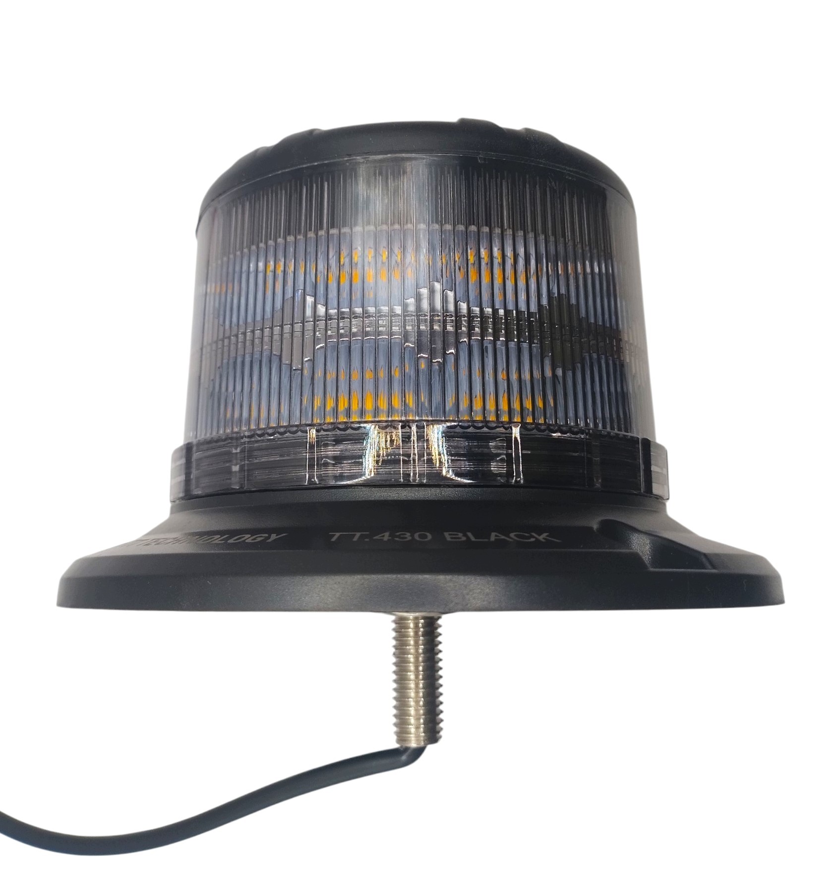 Led Výstražná Lampa Kohout, Upevnění Na Šroub 12-24V TT.430 Černá