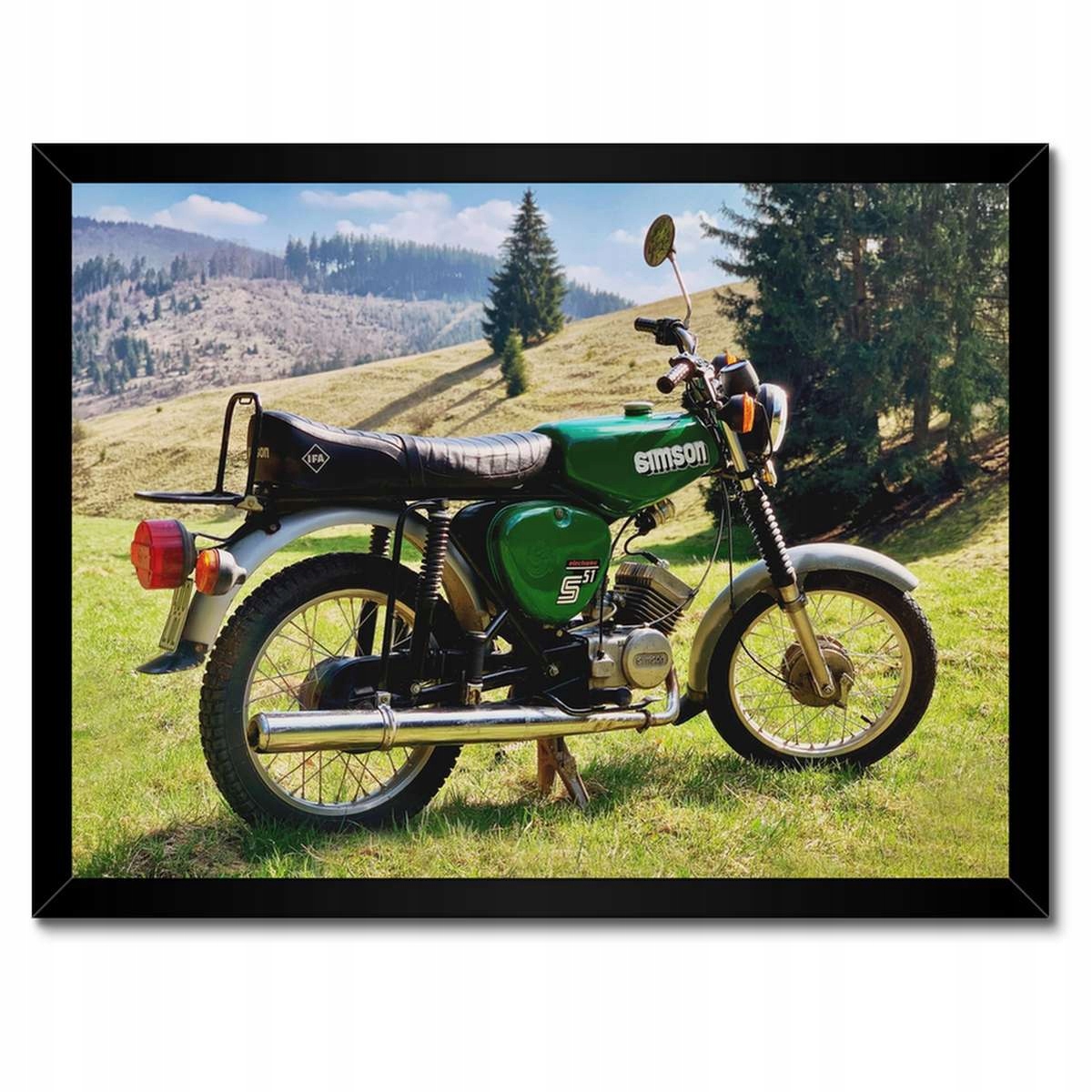 Plakáty v rámu 40x30 motocykl Simson S51