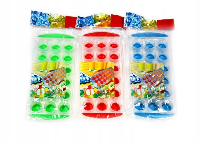 

Foremka Do Kostek Lodu Soku Silikonowa 18 Kostek