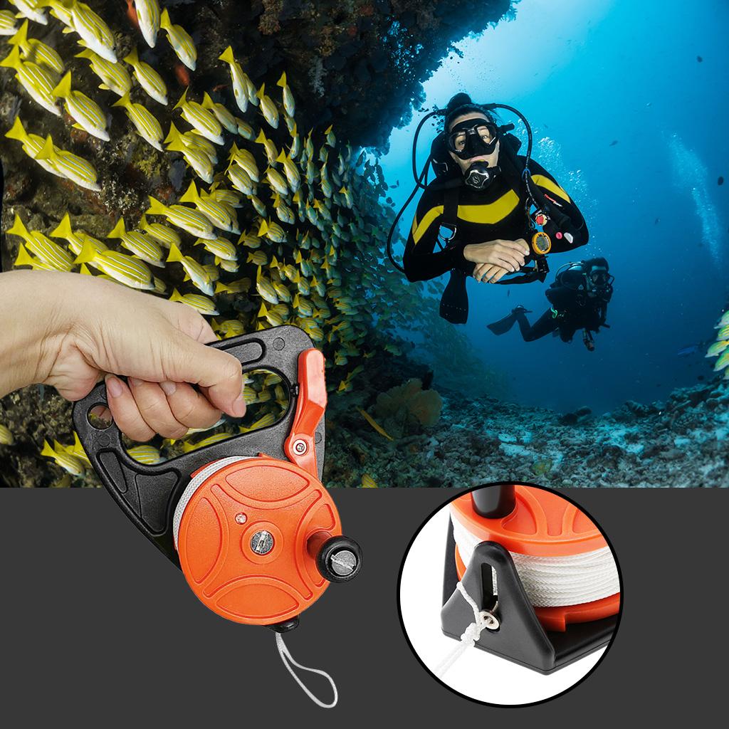 Set of 2 Wreck Cave SMB Dive Reel Anchor i Marka bez marki
