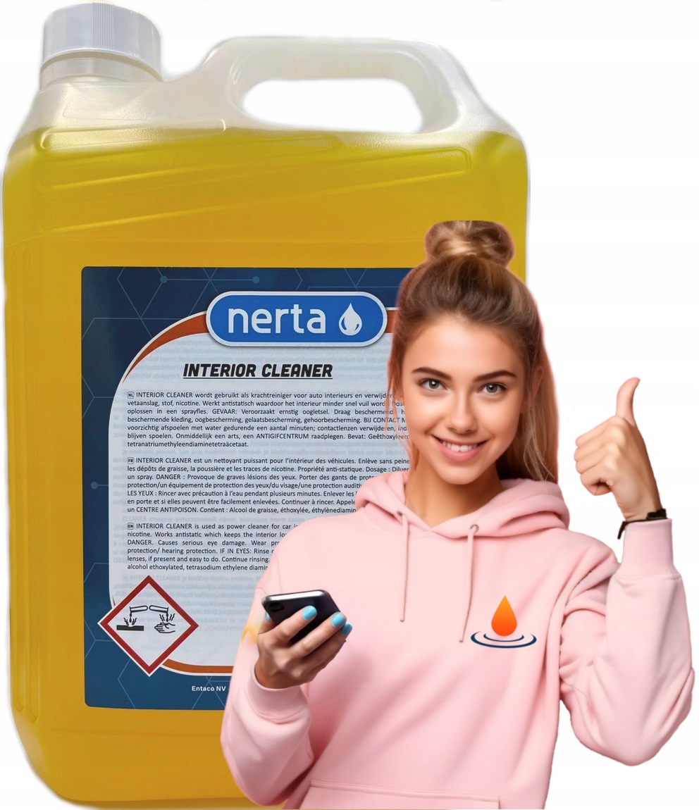 Nerta Interior Cleaner do dywanów i tapicerki 5l