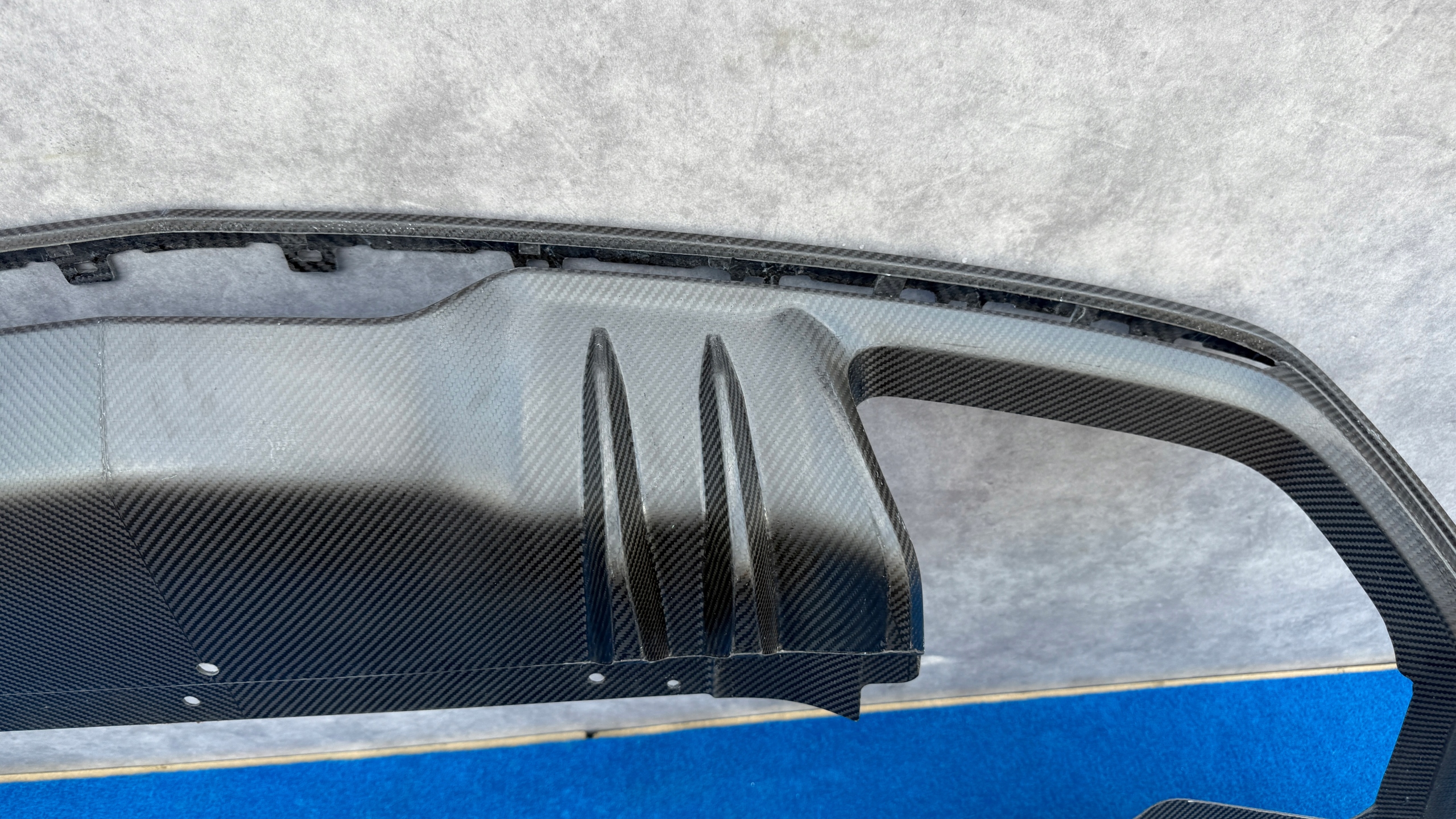 CADILLAC CT5 CT5-V 2023+ diffusore SPOILER Paraurti posteriore CARBON STY/032