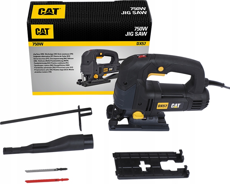 

Wyrzynarka elektryczna Cat DX57 750W 100mm