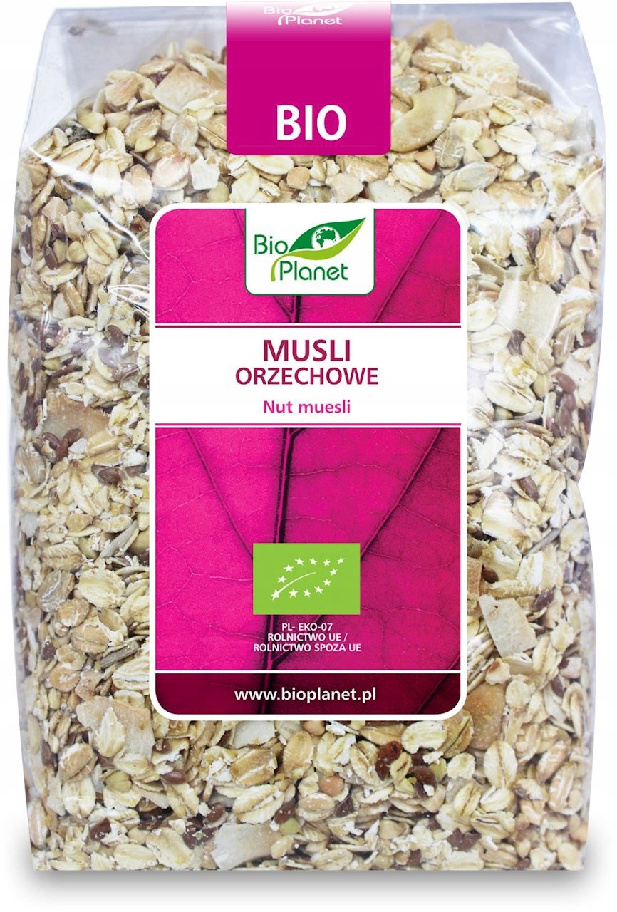 Levně 3x Bio Planet Müsli ořechové Bio 600 g