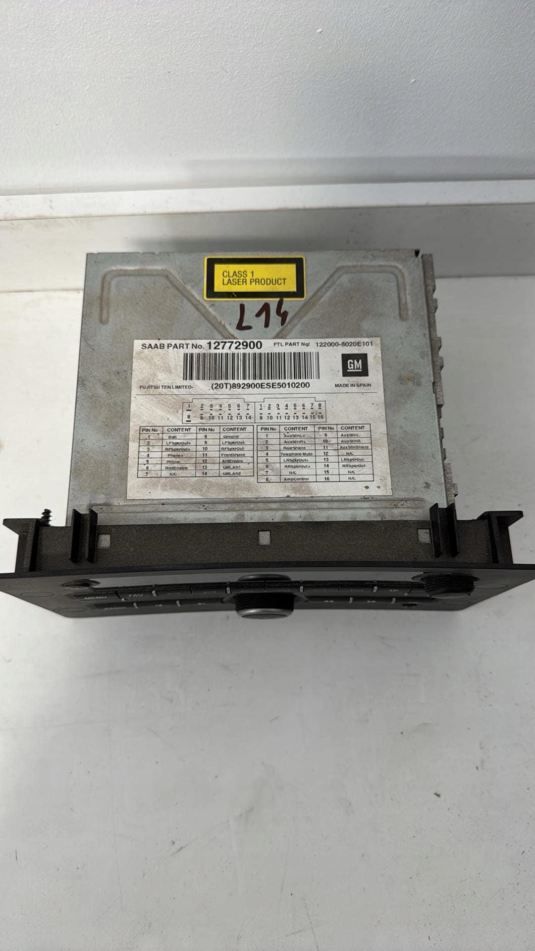 Radio CD SAAB 9-5 12772900 95 Radio