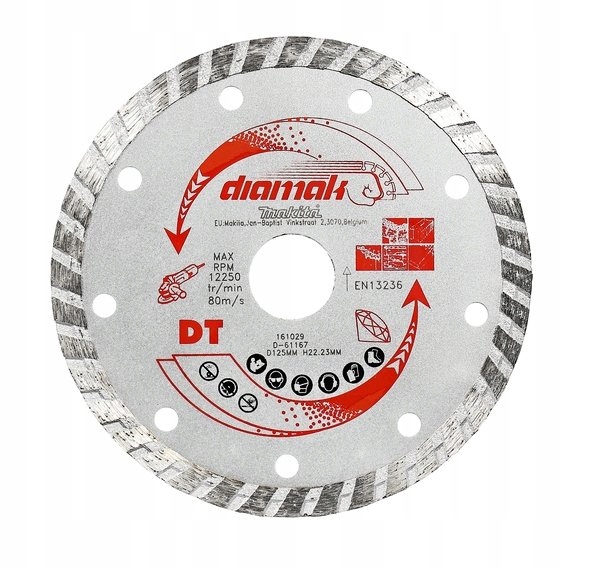 

Tarcza diamentowa Makita Diamak 125mm D-61167
