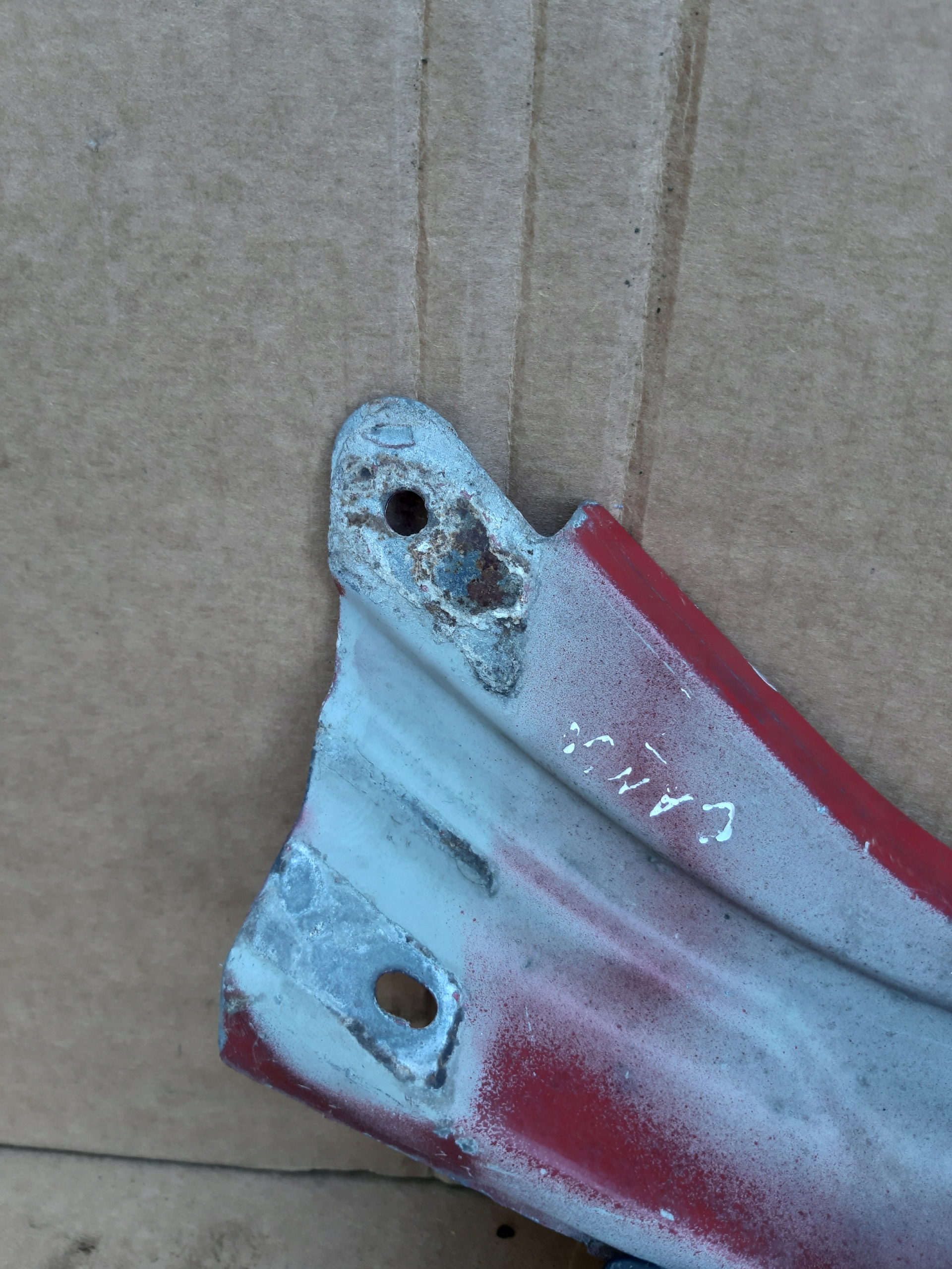 support panel for radiators pillar front RENAULT KANGOO and 1.4