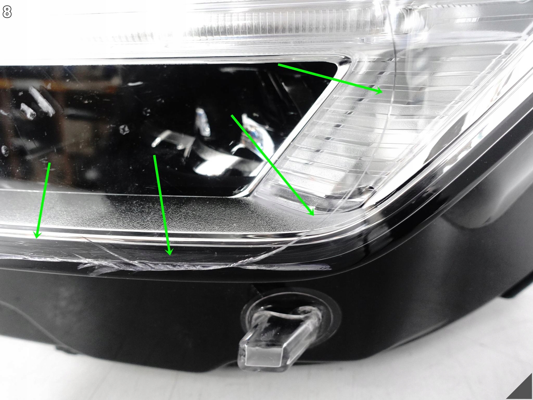 VOLVO XC90 II 19-24 LIFT light FULL LED ACTIVE HIGH BEAM left front EUROPA