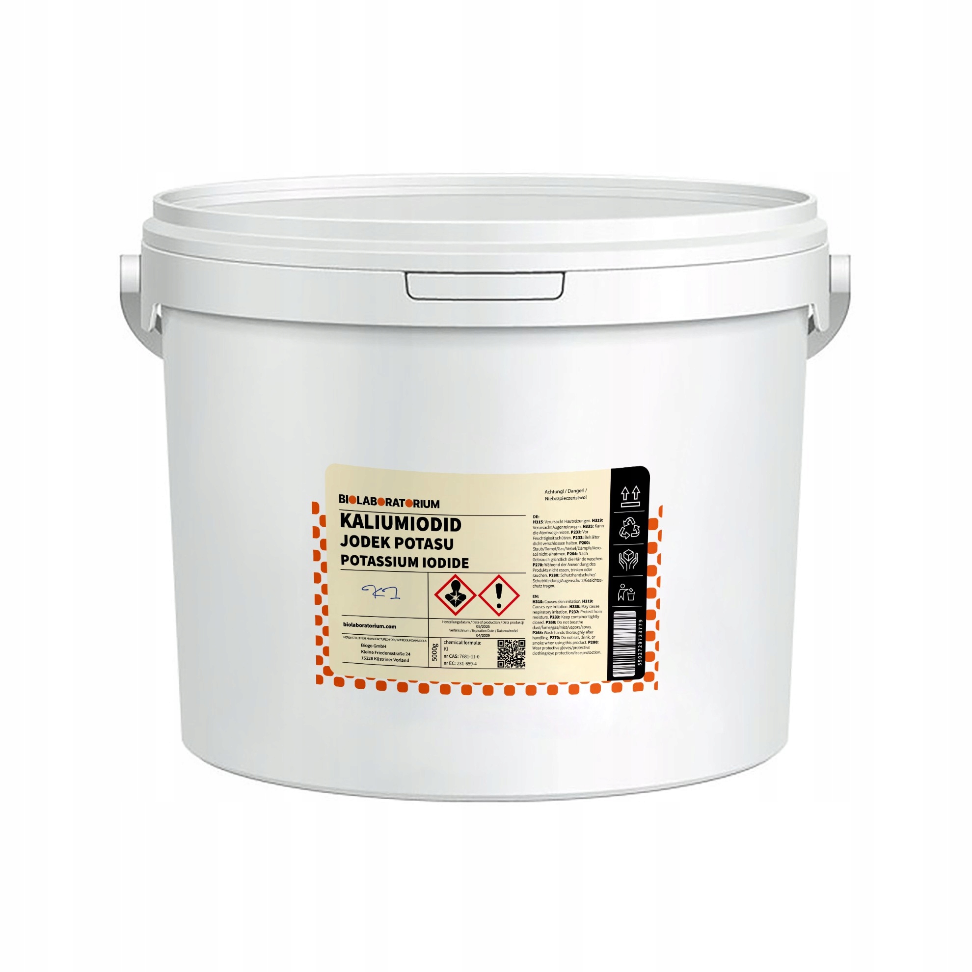 Jodid draselný 5 kg Biolaboratorium