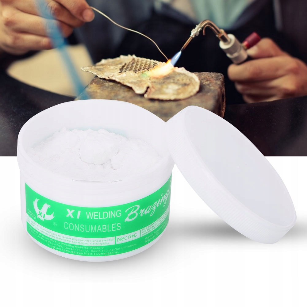 250G PROSZEK SPAWALNICZY ZŁOTO SREBRO TOPNIK DO BIŻUTERII Producent bez marki