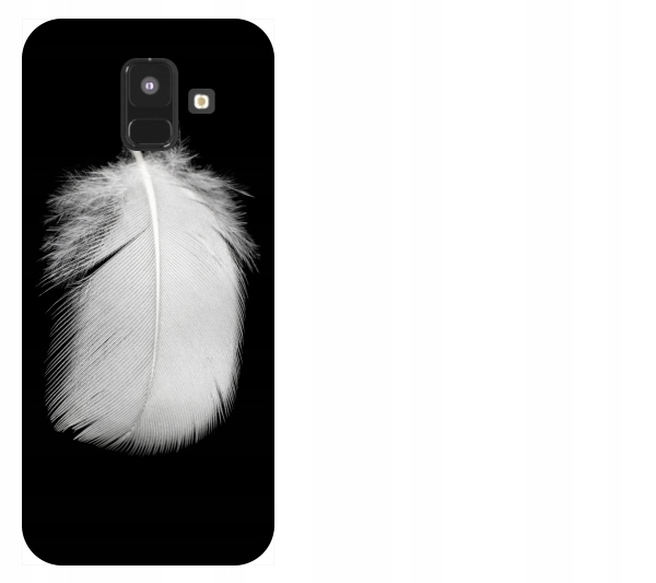 

Etui pokrowiec Samsung Galaxy A6 2018 Piórko
