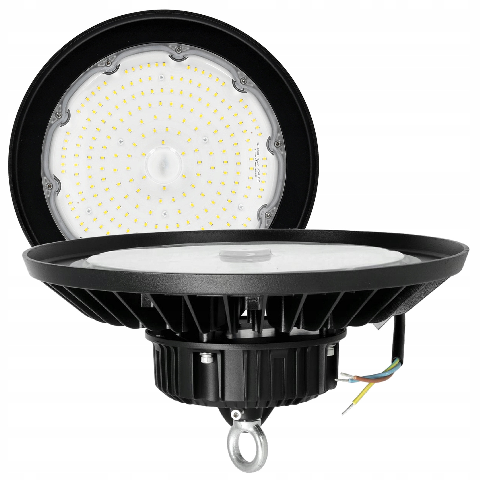 Průmyslová Led lampa High Bay 150W 21000lm 4000K černá IP66 IK10