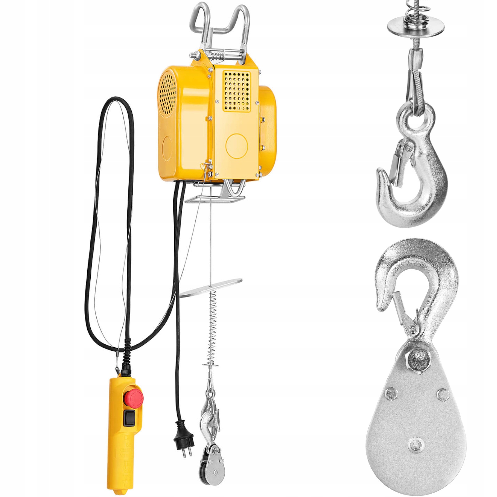 Elektrický lanový navijak do dielne 600 kg 18 m