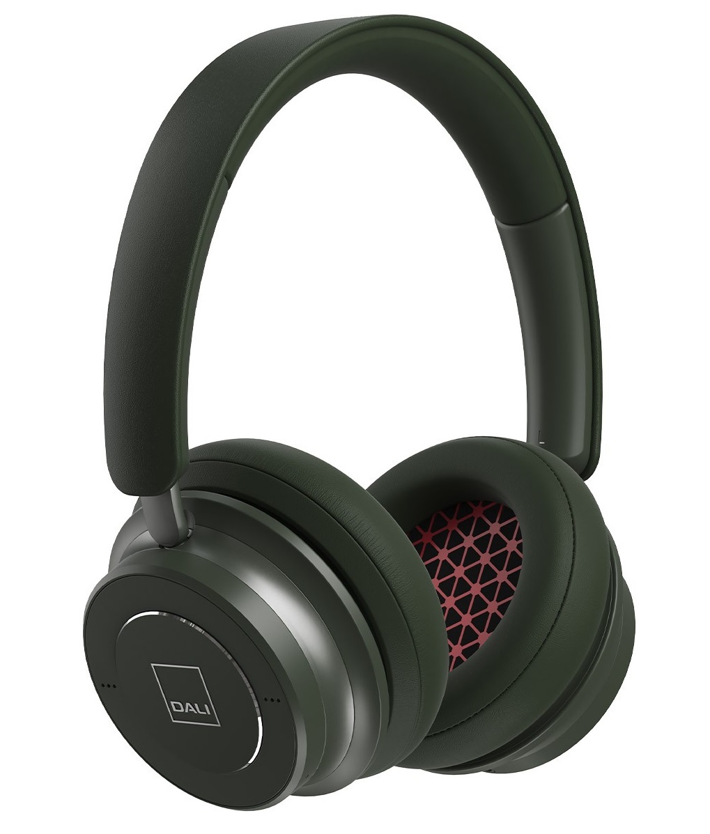 Dali IO-4 Army Green Skvělé Sluchátka, 60h Přehrávání AptX Hd, Vynikající Zpracování