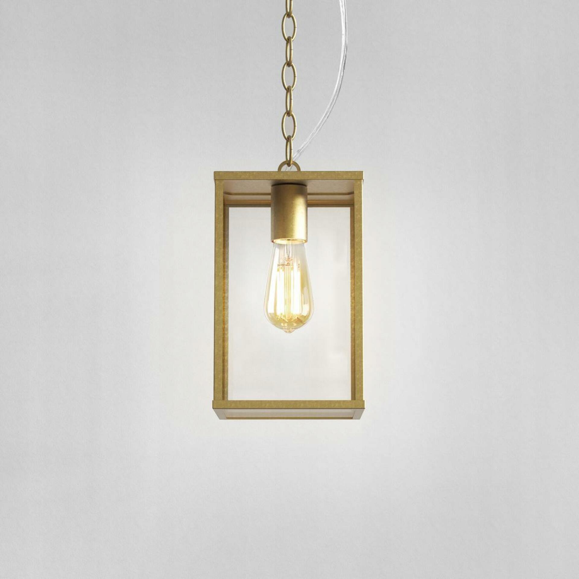 Závesné svietidlo Astro Homefield Pendant 240 E27 12W IP44 mosadz