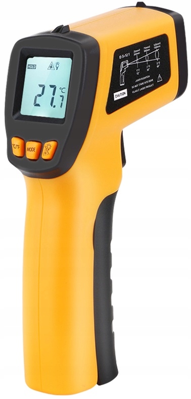 PIROMETR TERMOMETR LASEROWY BEZDOTYKOWY -50 +550