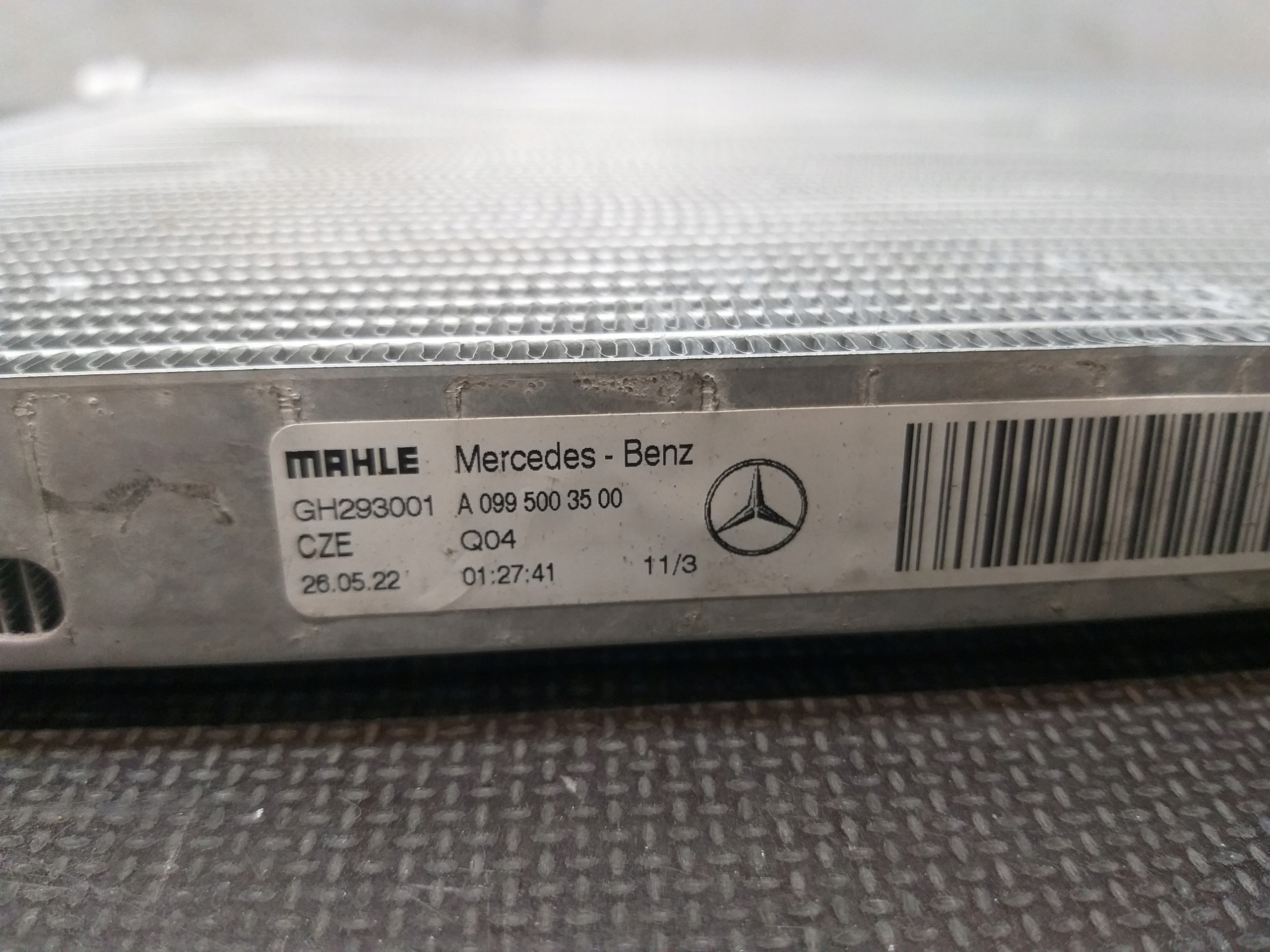 RADIATEUR CLIMATISATION KLIMA MERCEDES V KLASA W447