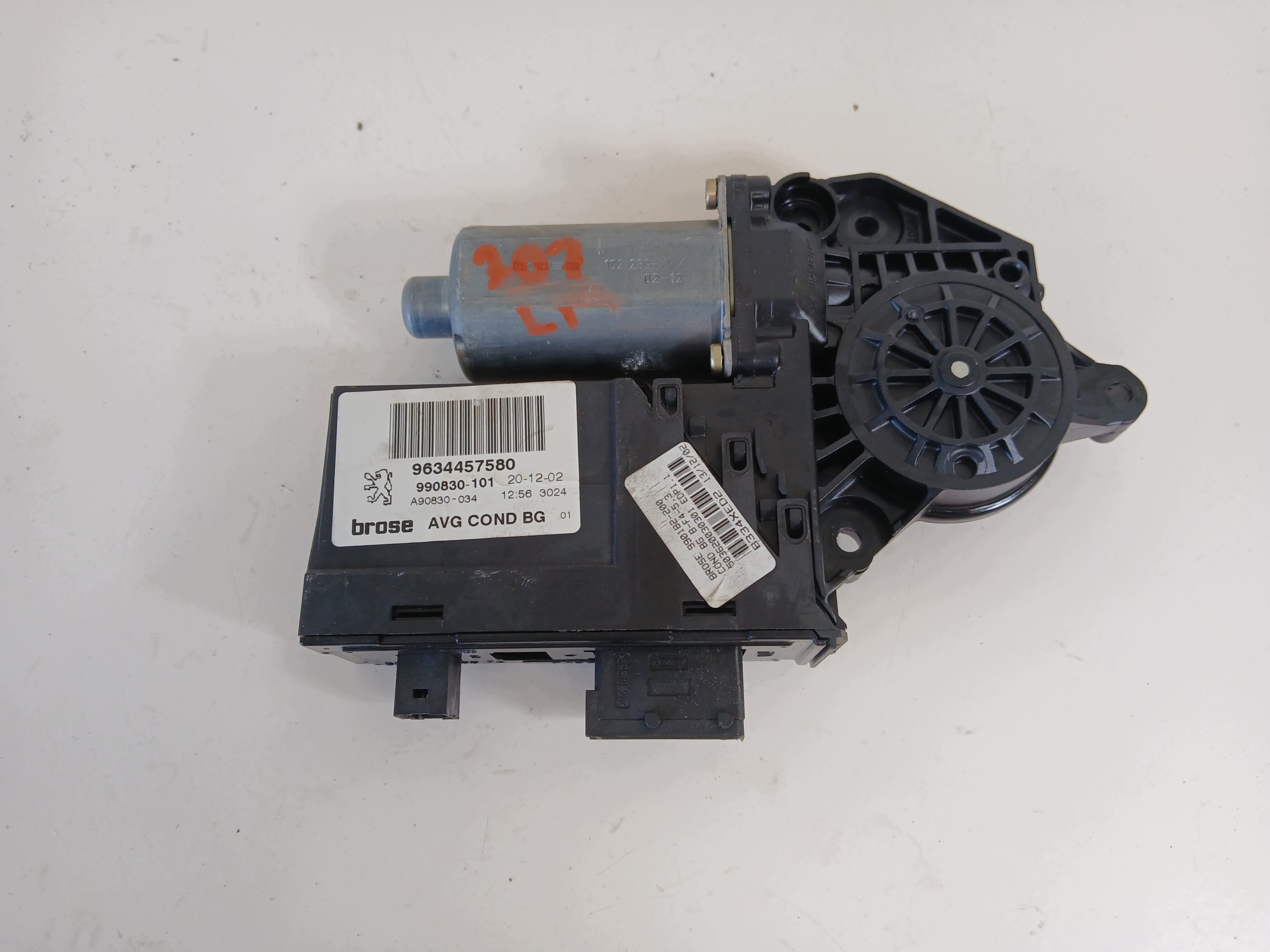 PEUGEOT 307 mini motor windows left front 9634457580