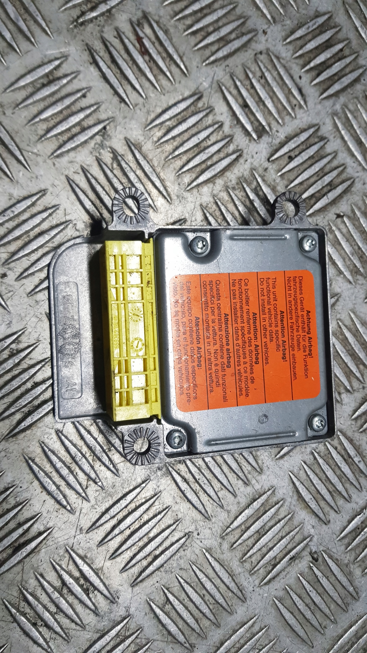 VW POLO 6N modul SENSOR AIRBAG 6Q0909605B