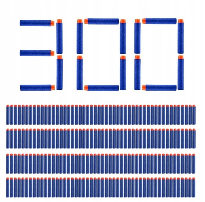 300 strėlių, skirtų „Nerf Elite NStrike“ šautuvams